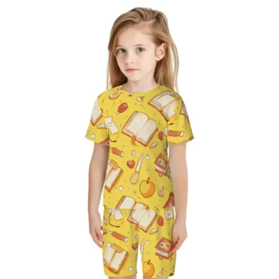 Customizable Kids Pajama Shorts Set – Soft, Comfy, and Personalized for Every Dreamer
