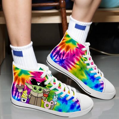 Custom Women’s High-Top Canvas Shoes | Personalized Fashion Sneakers